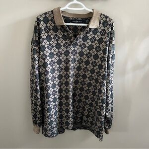 Checkered Long Sleeve Shirt